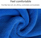 1PC Thick Coral Fleece Car Drying Towel: Super Absorbent, Ideal for Quick Car Cleaning,Multi-Functional Towel,23.64 x 11.82 in, Blue