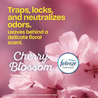 Glad OdorShield Medium Trash Bags, 8 Gal, Febreze Cherry Blossom, 26 Ct (Package May Vary)
