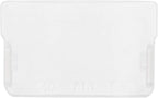 Akro-Mils 40716 Plastic Width Dividers for Small Drawers in Plastic Cabinets, Custom Storage Inserts for Teacher Toolbox, Small Parts Organizer, Screw Organizer and More, 16-Pack, Clear