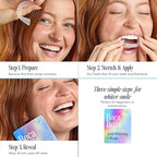 BocaBella Teeth Whitening U-Wraps - 15% Hydrogen Peroxide Whitening Strips & Tray Alternative - Nano-Hydroxyapatite Enamel Safe - 10 Treatments - Up to 23 Shades Whiter - No Harsh Sensitivity