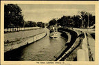 The Canal Lakefield, Ontario ON Canada Original Antique Postcard
