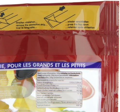 Haribo Wine Gums in Resealable Bag, 500 gram - 17.6 ounces
