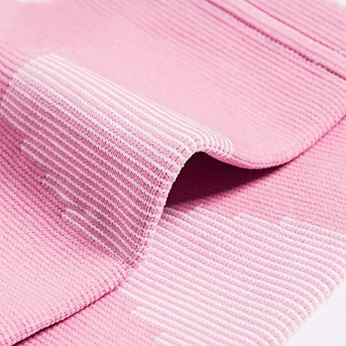 Luwint Kids Knit Elbow Brace Support Compression Arm Protection Sleeves for Volleyball Weightlifting Tennis Tendonitis, 1 Pair (Pink, Medium)