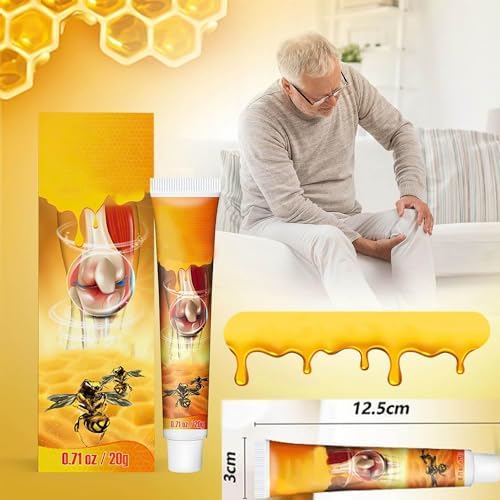 Bee Venom Relief Cream, Bone & Joint Gel, Beevenom New Zealand Bee Venom Professional Gel, Propolis Professional Gel Joint Cream （3PCS）
