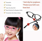 MOLDERP Glasses Ear Grip - Eyeglasses Temple Tip Sleeve Retainer,Anti-Slip Comfort Glasses Retainers For Spectacle, 12 Pairs (Clear1)