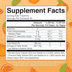 MARYRUTH'S Vegan Omega 3 Gummies for Kids 2+, 2 Month Supply, Sugar Free, Omega 3 Supplement with Vitamin C, Flaxseed Oil, Immune Support, Essential Nutrient ALA, No Fish Taste, 60 Count