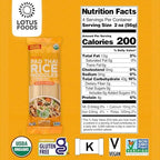 Lotus Foods Organic Brown Rice Pad Thai Rice Noodles - Gluten Free Pad Thai, Heirloom Rice Noodles, Authentic Asian Noodles, Rice Noodles Thailand, USDA Organic, Non GMO - 8 Oz (Pack of 8)