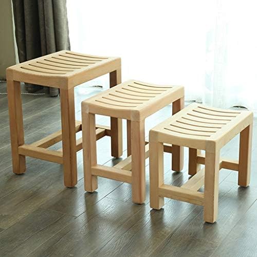 Shower Bench, Wood Heavy Duty Bath Chair Tool Free Anti-Slip Bathtub Seat Bench Stool Lightweight and Durable for Elderly, Senior, Handicap, Disabled Bathtub Shower (Size : 42×28×4