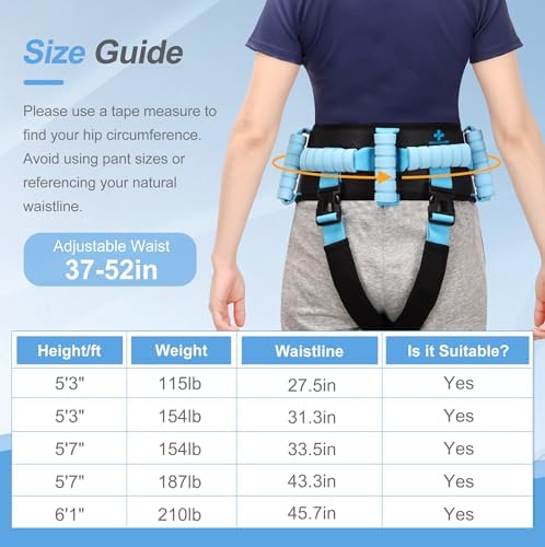 Gait Belt Transfer Belts with 7 Handles and 2 Leg Straps for Seniors,Medical Nursing Safety Patient Assist for Elderly, Disabled, Physical Therapy, Caregivers,with Quick Release Buckle