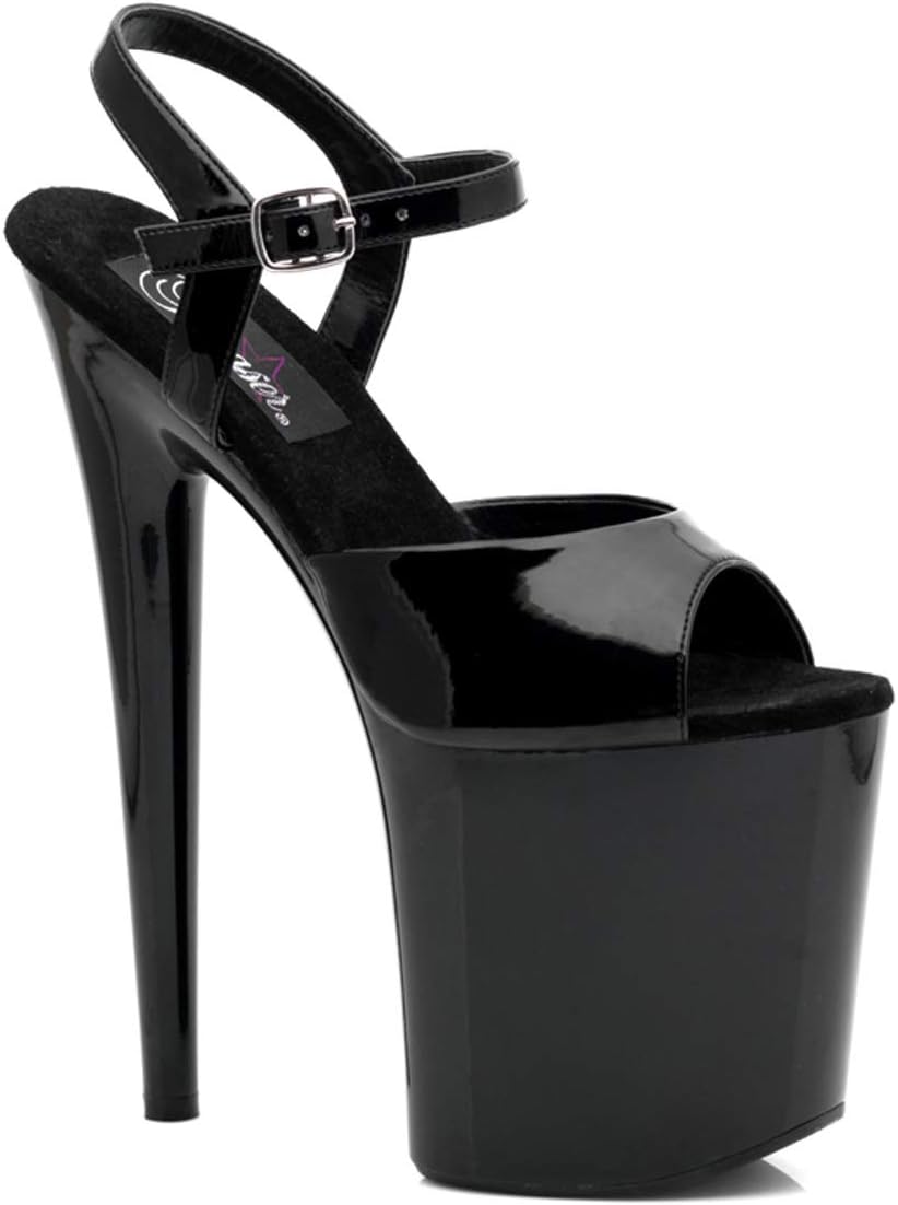 Pleaser Women's Flamingo-809 Ankle-Strap Sandal