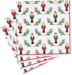 Caspari Little Nutcracker Cocktail Napkins - 20 Per Package
