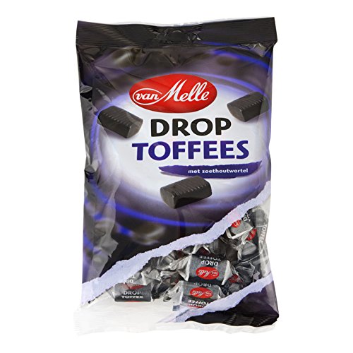 van Melle Licorice Toffee 8.8 Oz Bag (Pack of 6)