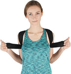 Soles Clavicle Bandage Adjustable, Flexible, Breathable Neoprene - Unisex - Improves Poor Posture & Osteoporosis, Clavicle Brace for Collarbone Injuries (L-XL: 90-110 cm)