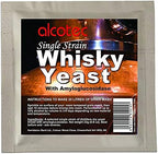 10x Alcotec Single Strain Whisky Yeast Makes 25L Grain Whiskey Mash Homebrew
