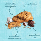 Nairn's Gluten-Free Chocolate & Coconut Breakfast Biscuits - Healthy, Tasty, High Fiber, Non-GMO, No Artificial Colors, Flavors, or Preservatives, Safe for Celiacs, 5.64oz (Pack of 3)