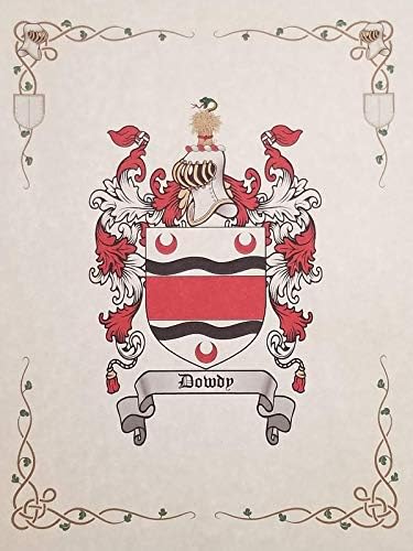 Mr Sweets Fitzpatrick Coat of Arms, Family Crest 8.5x11 Print - Surname Origin: English England