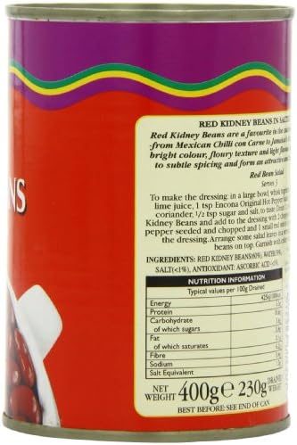 Dunns River Red Kidney Beans 400 g (Pack of 12)