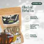 Hyllarima organic olive tree leaves tea | 100g (3.5 oz) | organic | loose leaf |