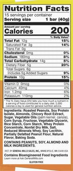 Nature Valley Protein Chewy Snack Bars, Salted Caramel Nut, 15 Bars, 21.3 oz (Pack of 2)