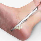 Professional Pedicure Kit - 2-Pack Stainless Steel Foot Files & Callus Removers - Dead Skin Scraper for Men & Women - Durable Foot Care Tools for Hard Skin Removal