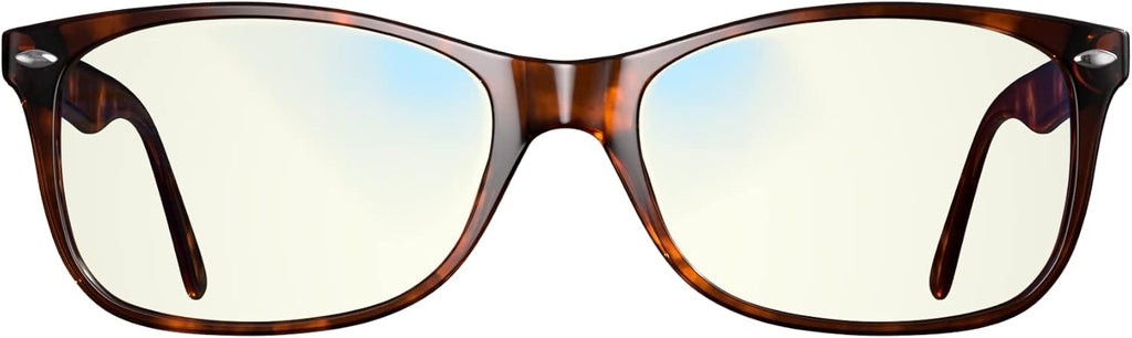 Swanwick Blue Light Blocking Glasses for Women, Men Anti Eyestrain Headache for Computer, Gaming, TV, Phone Screen. Sleep Aid. Classic Day Swannies (Regular, Tortoise Shell)