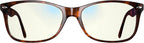 Swanwick Blue Light Blocking Glasses for Women, Men Anti Eyestrain Headache for Computer, Gaming, TV, Phone Screen. Sleep Aid. Classic Day Swannies (Regular, Tortoise Shell)