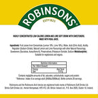 Robinsons Mini - No Added Sugar - Low Calorie - Lemon and Lime, 66 ml (pack of 6)