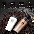 Pot Double Layer Vacuum Stainless Steel, Multi Functional Keep Warm and Cold Water Bottle, Leak Proof Sealing Without Water Leakage (Color : Grass Green, Size : One Size)