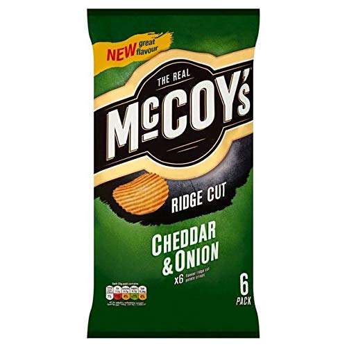 McCoy's Cheese & Onion Multipack 27g x - 6 per pack