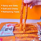JTEDZI Latiao, Latio Spicy Strips, 3.8 Ounce (Pack of 3) 辣条