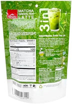 Ranong Tea, 3 in 1 Instant Matcha Green Tea Latte, net weight 160 g (Pack of 1 piece) / 8y KK