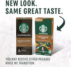 Starbucks by Nespresso Original Line, House Blend, Medium Roast Coffee, 50-count Espresso Pods