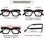 Eyekepper Reading Glasses Women Stylish Eyeglasses Readers - Black