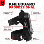 NoCry Professional Construction Knee Pads for Men and Women with Non-Slip Heavy Duty Cap and Ankle Support — Thick Foam and Gel Cushioning — Reinforced, Adjustable Straps and Military Grade Rivets