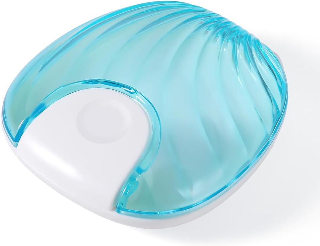 JMU Retainer Case, Blue Orthodontic Dental Mouth Guard Case