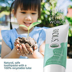 Radius USDA Organic Toothpaste, Non Toxic Chemical-Free Gluten-Free Designed to Improve Gum Health & Prevent Cavity - Mint Aloe Neem - 3 Ounce (Pack of 1)