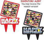 Blox Gamer Birthday Cake Topper Party Decor