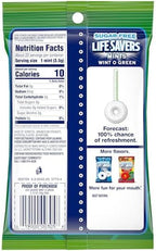 Life Savers Sugar Free Variety Pack - Pack of 2 - One of Each Flavor - Wint O Green and Pep O Mint - Delicious Variety - Perfect for Sharing