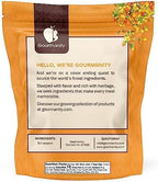 Gourmanity Dried Red and Green Bell Peppers Mix, 32oz Flavorful Diced Peppers Fresh and Appetizing, Perfect for Ramen Toppings Soups Stir-Frys and Stews, All Natural, Packed in a Resealable Bag