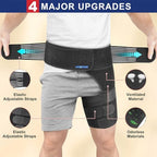 Sciatica Pain Relief Devices, Hip Brace for Women Men, Thigh, Groin, Hamstring Compression Sleeve