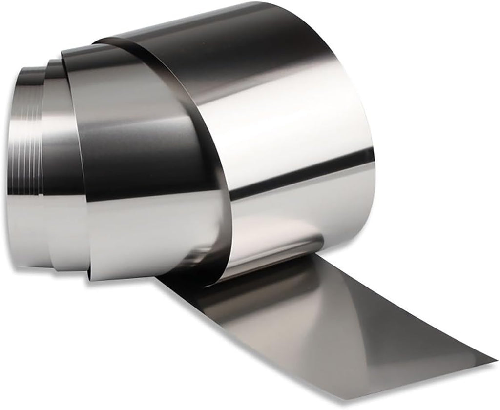 304 Stainless Steel Foil Roll - Customizable Narrow Strip Steel Foil (10mm to 50mm Width, 1 Meter Length)-1pc(0.2x30x1000mm)