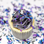Galaxy Sprinkles for Cupcakes & Cakes | Silver Star Sprinkles for Cake Decorating | Made in USA Space Sprinkles | Perfect for Galaxy Birthday Decorations & Space Cake Decorations | Moon Sprinkles Mix