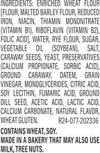 Levy's Seeded Rye Bread, Rye Bread, 16 oz Bag