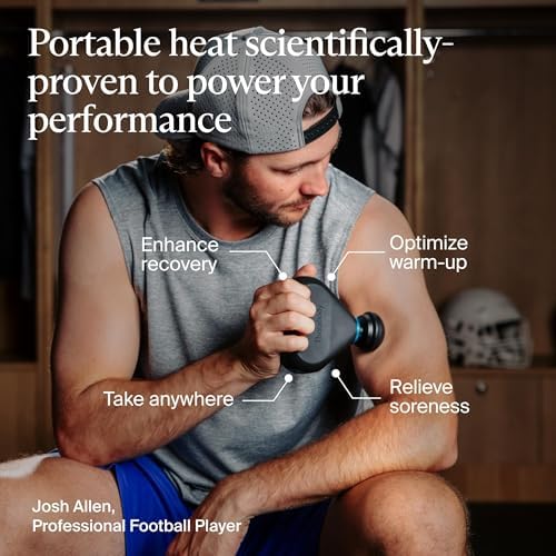 TheraGun Mini Plus Massage Gun by Therabody - Portable Massage Enhanced with Heat – Travel Essential for Faster Recovery On The Go