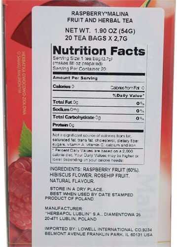Herbapol Herbaciany Ogrod Raspberry Tea 54g