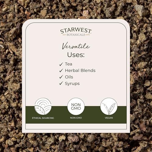 Starwest Botanicals Organic Mullein Leaf Cut & Sifted, 4 Ounces