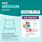 BraceAbility Lower Back Pain Brace - Wraparound Lumbar Support Belt for Herniated or Bulging Discs Treatment, Pinched Nerve Relief, Degenerative Disc Disease and Hip Strains for Men and Women (M)
