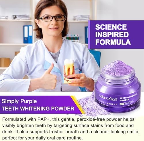 Teeth Whitening Powder - Teeth Whitening - Removes Stains - Toothpaste Power - No Sensitivity - Breath Freshener - 15g