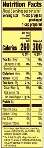 Old El Paso Spanish Style Rice Mix, Side Dish, 7.6 oz (Pack of 12)