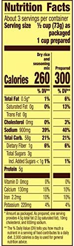 Old El Paso Spanish Style Rice Mix, Side Dish, 7.6 oz (Pack of 12)
